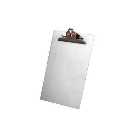 Saunders Mfg Saunders Recycled Aluminum Clipboard with Antimicrobial Protection, 8-1/2" x 14", Silver 22519